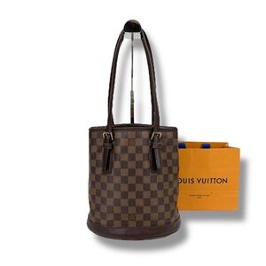 Louis Vuitton Dark Brown Checkered Tote